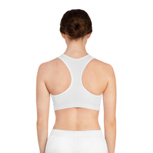 Load image into Gallery viewer, I Love Me More Than Men Sports Bra — Feminist Self-Love Activewear
